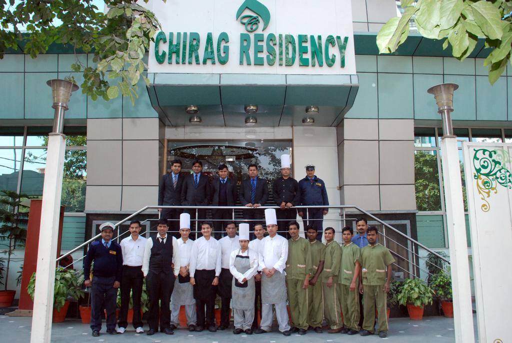 Chirag Residency Otel Yeni Delhi Dış mekan fotoğraf